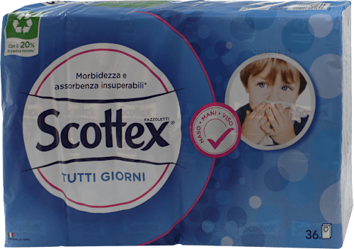 Fazzoletti Tutti i giorni 4 veli Scottex