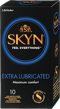 Kondomi EXTRA LUBRICATED SKYN