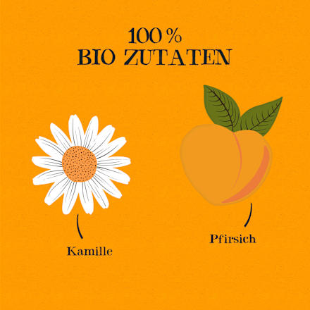 Kräutertee "My Happy Place" mit Pfirsich & Kamille (20 Beutel) Cupper