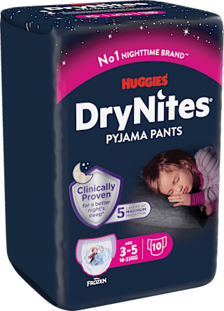 Pyjama Pants Mädchen 3-5 Jahre HUGGIES DryNites