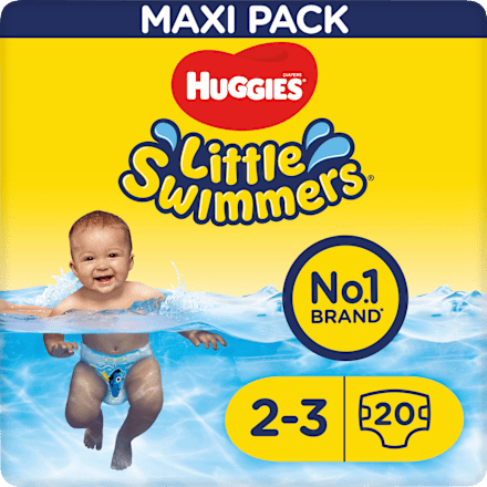 Schwimmwindeln Gr. 2/3 (3-8 kg), Maxi Pack Huggies Little Swimmers