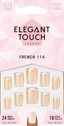 Künstliche Nägel Salon French 114  Elegant Touch