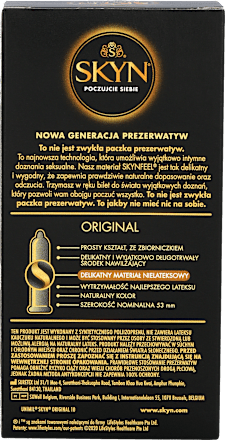 Prezerwatywy nielateksowe ORIGINAL  SKYN