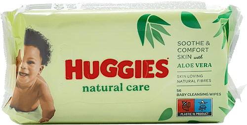 Șervețele umede cu aloe vera pentru copii Huggies