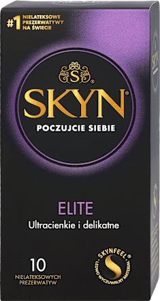 Prezerwatywy nielateksowe Elite SKYN