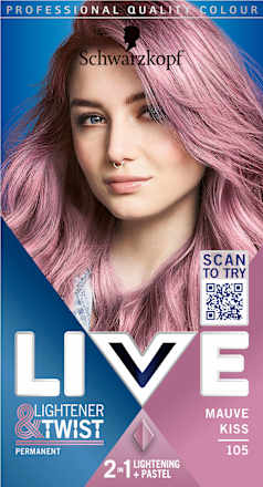 Live Lightener & Twist Permanente Tönung - Nr. 105 Mauve Kiss Schwarzkopf