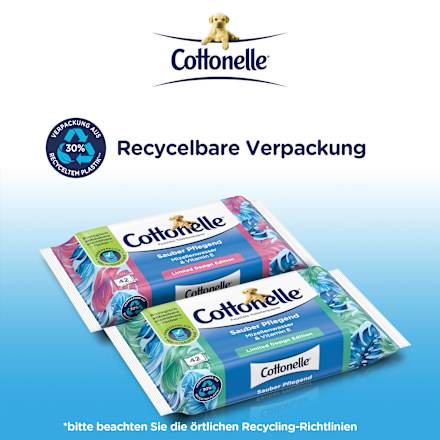 Feuchtes Toilettenpapier Sauber Pflegend Cottonelle