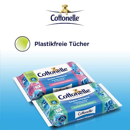 Feuchtes Toilettenpapier Sauber Pflegend Cottonelle