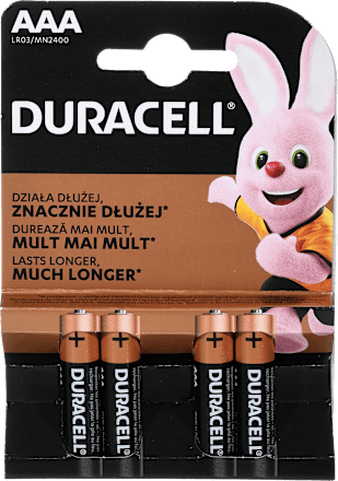 Alkalna baterija, AAA, LR03 DURACELL