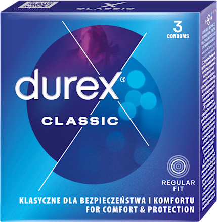 Kondómy Classic Regular Fit durex