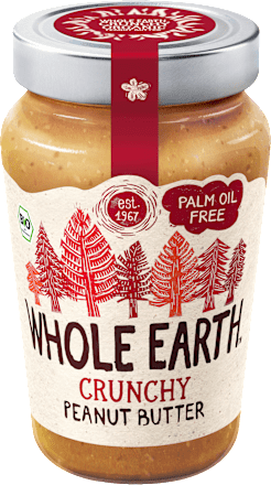 Erdnussbutter Crunchy WHOLE EARTH