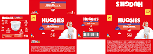 Baby Pants Little Movers Gr.5 (12-17 kg), Giga-Pack Huggies