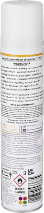 Suchy szampon WILDFLOWER Batiste