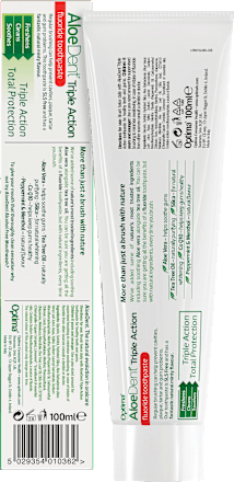 Zahnpasta Aloe Vera Triple Action AloeDent