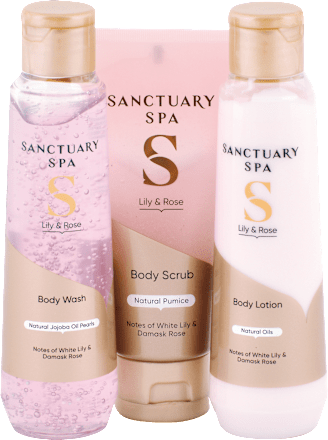 Darčekové balenie Lily & Rose Trio SANCTUARY SPA