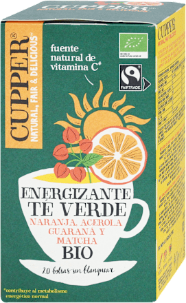 Energy Support Tè verde BIO CUPPER
