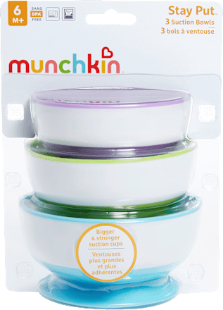 Esslern-Schüsseln Saugnapf  munchkin