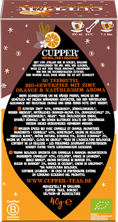 Gewürztee Winter Spiced Orange Cupper