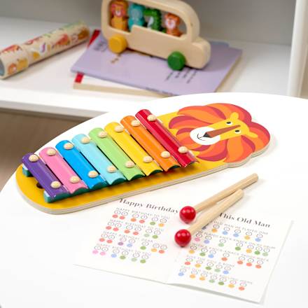 Xylophon aus Holz "Charlie the Lion" REX LONDON