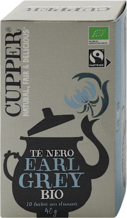 Tè nero bio Earl Grey CUPPER