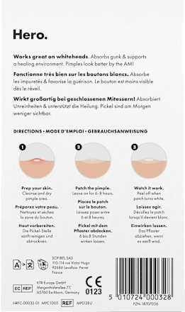 Anti Pickel Patches Mighty Patch The Original  Hero.