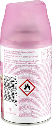 Wkład do automatycznego odświeżacza powietrza Magnolia i Kwiat Wiśni AirWick