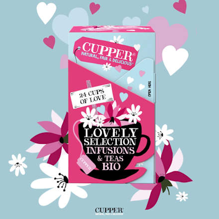 Teemischung "lovely selection" (24 Beutel) Cupper