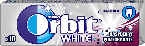 Orbit White žvakače gume Raspberry Pomegranate, 10 kom. Orbit