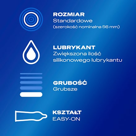 Prezerwatywy lateksowe Extra Safe  Durex