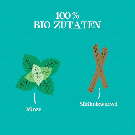 Kräutertee mit Süßholz & Minze (20 Beutel) Cupper