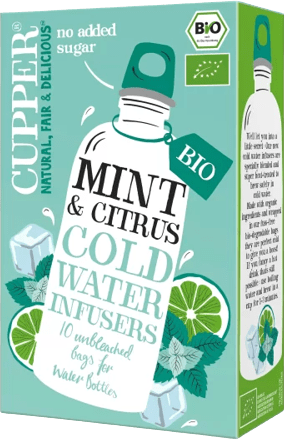 Infuso a freddo con menta e limone CUPPER