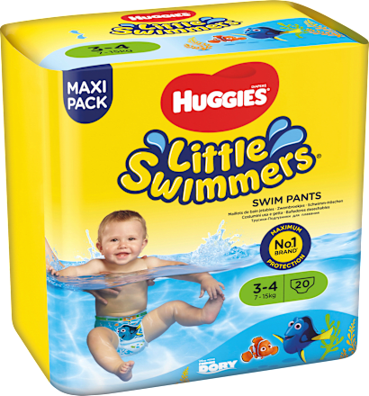 Schwimmwindeln Gr. 3/4 (7-15 kg), Maxi Pack  Huggies Little Swimmers