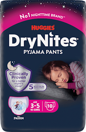 Pyjama Pants Mädchen 3-5 Jahre HUGGIES DryNites
