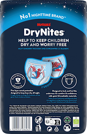 Pyjama Pants Jungen 3-5 Jahre HUGGIES DryNites