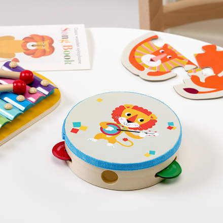 Tamburin "Animal Band"  REX LONDON