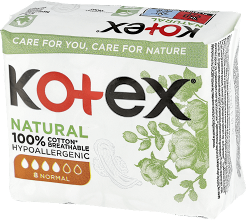 Podpaski Natural EVE Single Normal Kotex