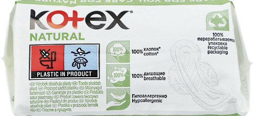 Podpaski Natural EVE Single Normal Kotex