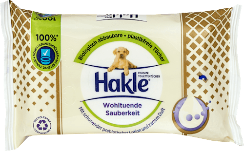 Feuchtes Toilettenpapier Wohltuende Sauberkeit Hakle