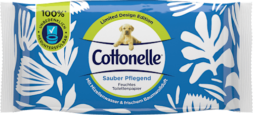 Feuchtes Toilettenpapier Sauber Pflegend Cottonelle