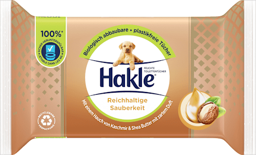 Feuchtes Toilettenpapier Reichhaltige Sauberkeit Hakle