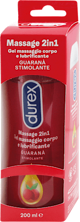 Gel 2 in 1 massaggio corpo e lubrificante al guaranà  durex