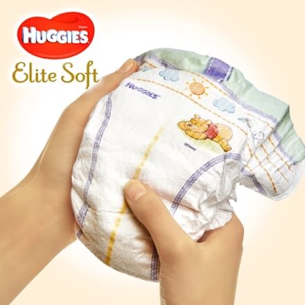 Elite Soft pelene, veličina 3 (5-9kg) HUGGIES