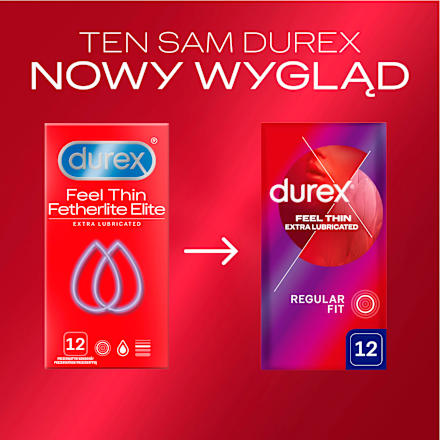 Prezerwatywy lateksowe Feel Thin Fetherlite Elite  Durex