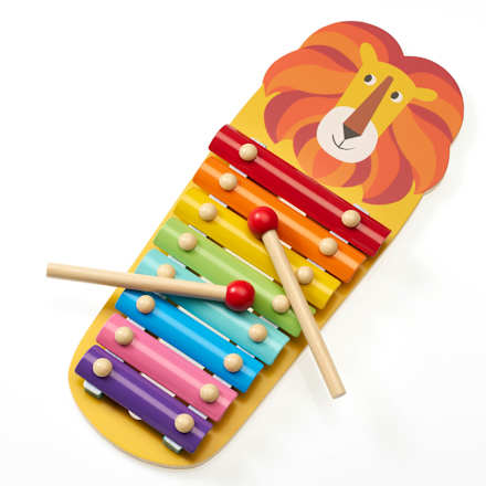Xylophon aus Holz "Charlie the Lion" REX LONDON