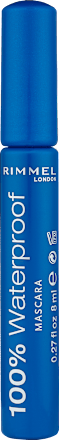 100% Waterproof maskara RIMMEL LONDON