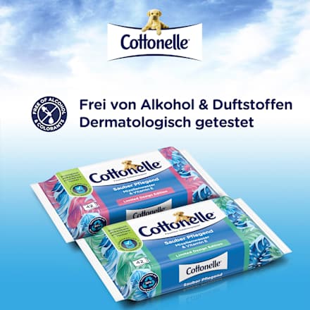 Feuchtes Toilettenpapier Sauber Pflegend Cottonelle