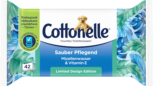 Feuchtes Toilettenpapier Sauber Pflegend Cottonelle