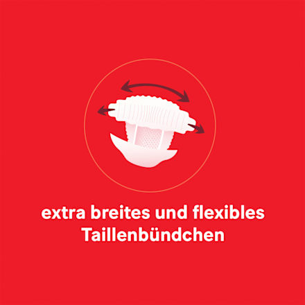 Windeln Little Movers Gr. 4 (7-18 kg), Mega-Pack Huggies