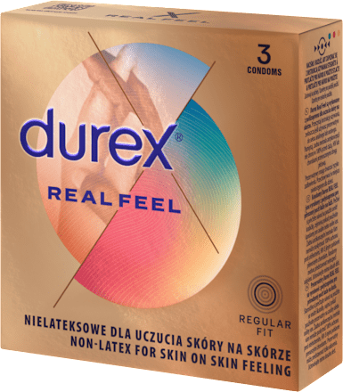 Prezerwatywy nielateksowe Real Feel Durex