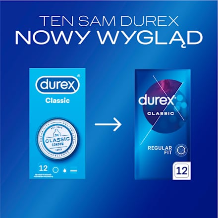 Prezerwatywy lateksowe Classic  Durex